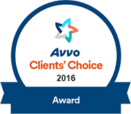Avvo Client Choice Award 2016